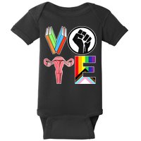 Vote Like Ruth Sent You Vote Like Ruth Sent You Feminist Rbg Ruth Bader Ginsburg Baby Bodysuit