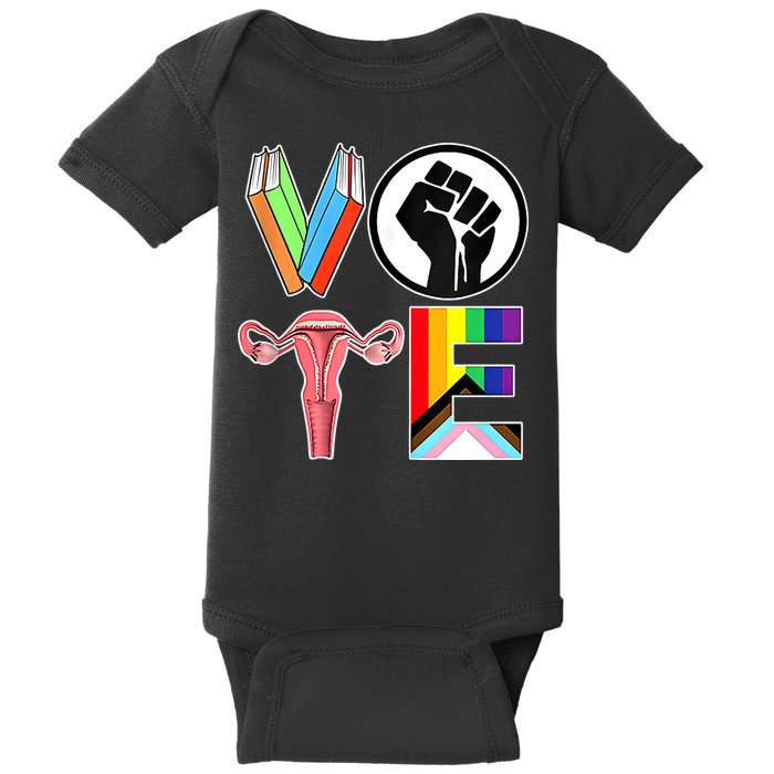 Vote Like Ruth Sent You Vote Like Ruth Sent You Feminist Rbg Ruth Bader Ginsburg Baby Bodysuit