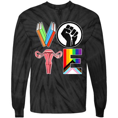 Vote Like Ruth Sent You Vote Like Ruth Sent You Feminist Rbg Ruth Bader Ginsburg Tie-Dye Long Sleeve Shirt