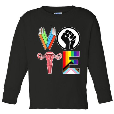 Vote Like Ruth Sent You Vote Like Ruth Sent You Feminist Rbg Ruth Bader Ginsburg Toddler Long Sleeve Shirt