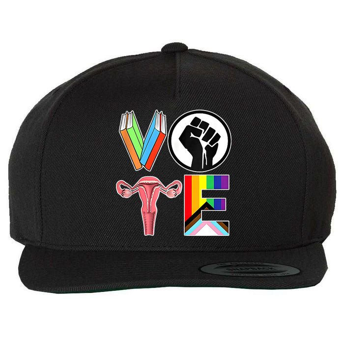 Vote Like Ruth Sent You Vote Like Ruth Sent You Feminist Rbg Ruth Bader Ginsburg Wool Snapback Cap