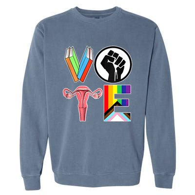 Vote Like Ruth Sent You Vote Like Ruth Sent You Feminist Rbg Ruth Bader Ginsburg Garment-Dyed Sweatshirt