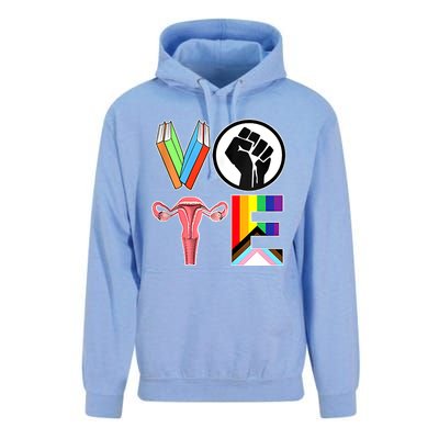 Vote Like Ruth Sent You Vote Like Ruth Sent You Feminist Rbg Ruth Bader Ginsburg Unisex Surf Hoodie