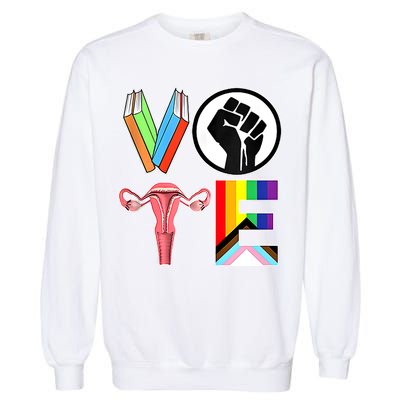 Vote Like Ruth Sent You Vote Like Ruth Sent You Feminist Rbg Ruth Bader Ginsburg Garment-Dyed Sweatshirt