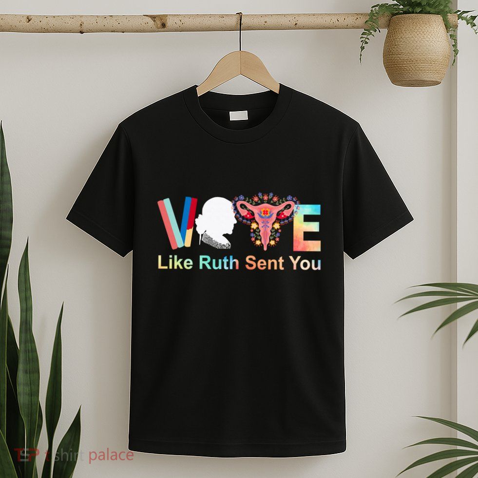 Vote Like Ruth Sent You Feminist Voting Inspirational Usa President Kamalaharris T-Shirt