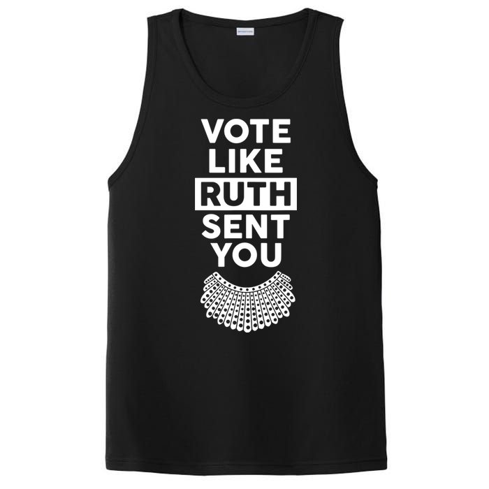 Vote Like Ruth Sent You Feminist Gift PosiCharge Competitor Tank