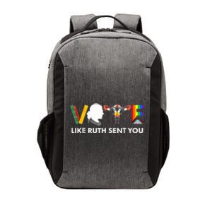 Vote Like Ruth Sent You Uterus Feminist Lgbt Usa President Kamalaharris Vector Backpack