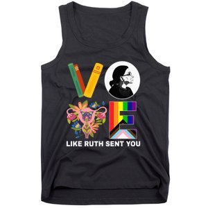 Vote Like Ruth Sent You Uterus Feminist Lgbt Usa President Kamalaharris Tank Top