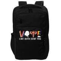 Vote Like Ruth Sent You Uterus Feminist Lgbt Funny Impact Tech Backpack