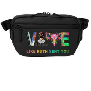 Vote Like Ruth Sent You Rbg Feminist Voting Inspirational Gift Crossbody Pack