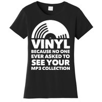 Vinyl Lp Record Vinyl Disc Women's T-Shirt