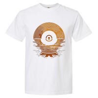 Vinyl Lp Records Sunset Vinyl Garment-Dyed Heavyweight T-Shirt