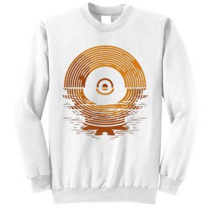 Vinyl Lp Records Sunset Vinyl Sweatshirt