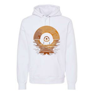 Vinyl Lp Records Sunset Vinyl Premium Hoodie