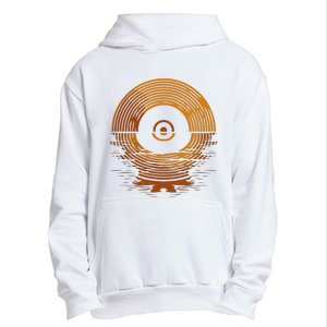 Vinyl Lp Records Sunset Vinyl Urban Pullover Hoodie