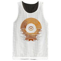 Vinyl Lp Records Sunset Vinyl Mesh Reversible Basketball Jersey Tank