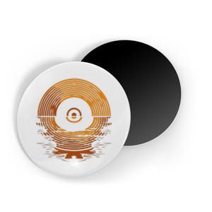 Vinyl Lp Records Sunset Vinyl Magnet