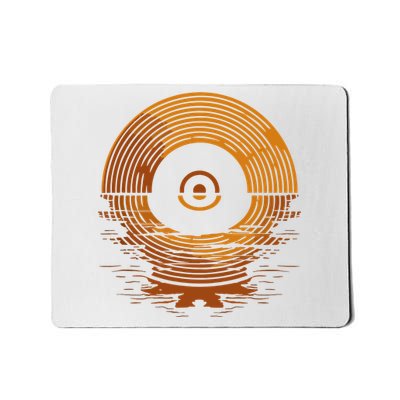 Vinyl Lp Records Sunset Vinyl Mousepad