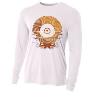 Vinyl Lp Records Sunset Vinyl Cooling Performance Long Sleeve Crew