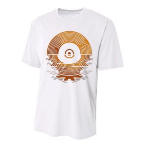 Vinyl Lp Records Sunset Vinyl Performance Sprint T-Shirt