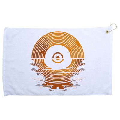 Vinyl Lp Records Sunset Vinyl Grommeted Golf Towel