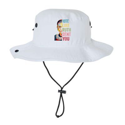 Vote Like Ruth Sent You Feminist Gift Women Legacy Cool Fit Booney Bucket Hat