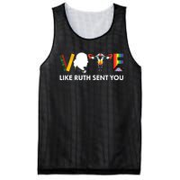 Vote Like Ruth Sent You Uterus Feminist Lgbt Tank Top Mesh Reversible Basketball Jersey Tank