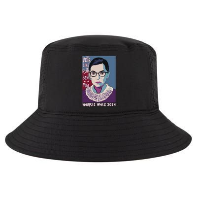 Vote Like Ruth Sent You! Vote For Women Rights Kamala 2024 Cool Comfort Performance Bucket Hat