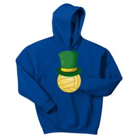 Volleyball Leprechaun St Patrick's Day Sport Funny Gift Kids Hoodie