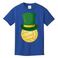 Volleyball Leprechaun St Patrick's Day Sport Funny Gift Kids T-Shirt