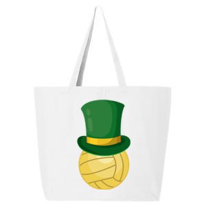 Volleyball Leprechaun St Patrick's Day Sport Funny Gift 25L Jumbo Tote