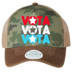 Vota Latinos Spanish Vote November Anti Trump Election Legacy Tie Dye Trucker Hat