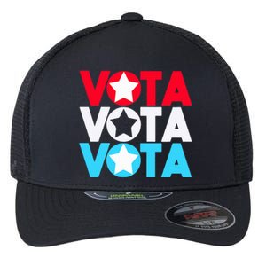 Vota Latinos Spanish Vote November Anti Trump Election Flexfit Unipanel Trucker Cap