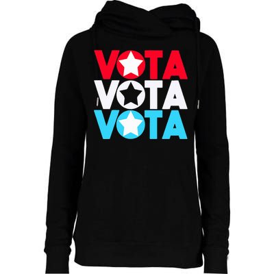 Vota Latinos Spanish Vote November Anti Trump Election Womens Funnel Neck Pullover Hood