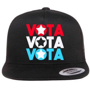 Vota Latinos Spanish Vote November Anti Trump Election Flat Bill Trucker Hat