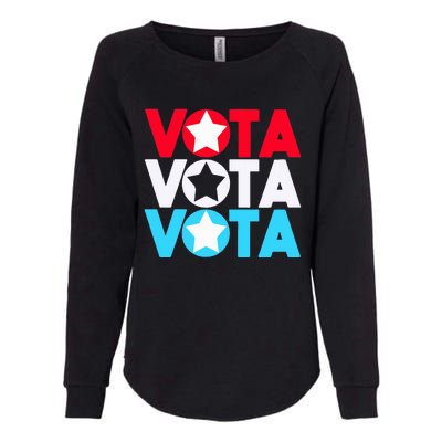 Vota Latinos Spanish Vote November Anti Trump Election Womens California Wash Sweatshirt