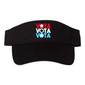 Vota Latinos Spanish Vote November Anti Trump Election Valucap Bio-Washed Visor