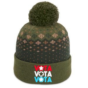 Vota Latinos Spanish Vote November Anti Trump Election The Baniff Cuffed Pom Beanie