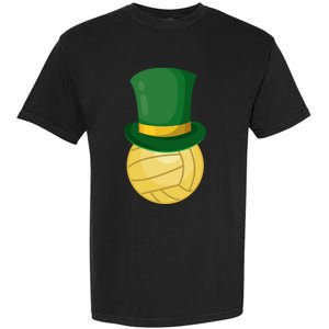 Volleyball Leprechaun St Patrick's Day Sport Funny Gift Garment-Dyed Heavyweight T-Shirt