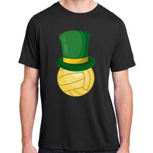 Volleyball Leprechaun St Patrick's Day Sport Funny Gift Adult ChromaSoft Performance T-Shirt