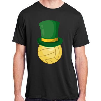 Volleyball Leprechaun St Patrick's Day Sport Funny Gift Adult ChromaSoft Performance T-Shirt