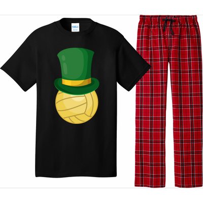 Volleyball Leprechaun St Patrick's Day Sport Funny Gift Pajama Set