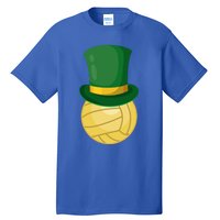 Volleyball Leprechaun St Patrick's Day Sport Funny Gift Tall T-Shirt