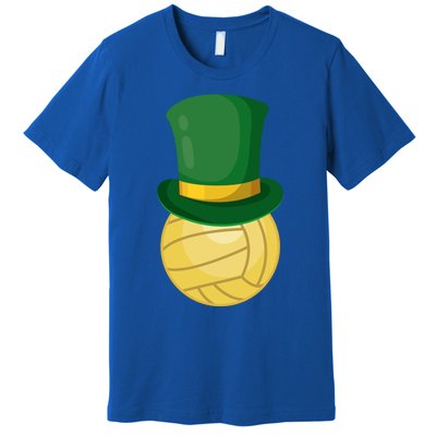 Volleyball Leprechaun St Patrick's Day Sport Funny Gift Premium T-Shirt