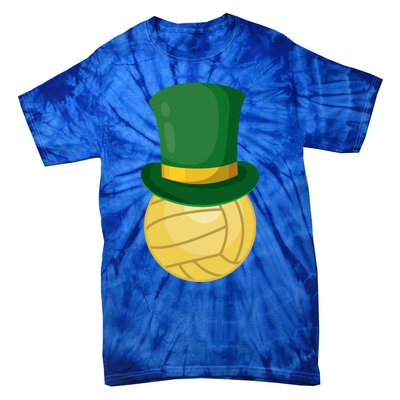 Volleyball Leprechaun St Patrick's Day Sport Funny Gift Tie-Dye T-Shirt