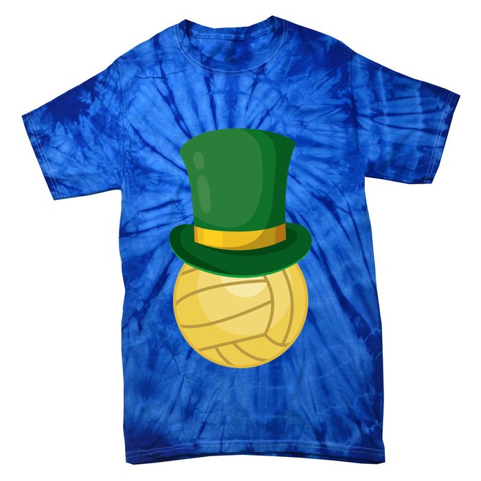 Volleyball Leprechaun St Patrick's Day Sport Funny Gift Tie-Dye T-Shirt