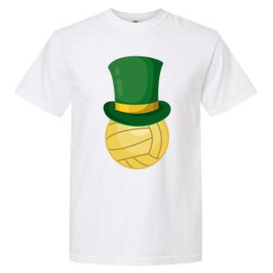 Volleyball Leprechaun St Patrick's Day Sport Funny Gift Garment-Dyed Heavyweight T-Shirt