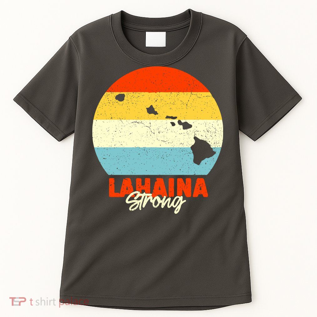 Vintage Lahaina Strong Gift Pray For Maui Tall T-Shirt