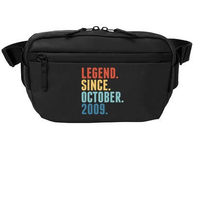 Vintage Legend Since October 2009 Birthday Crossbody Pack