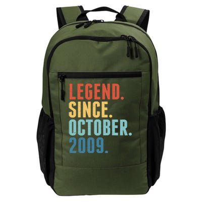 Vintage Legend Since October 2009 Birthday Daily Commute Backpack